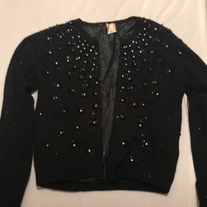 Black dressy sweater